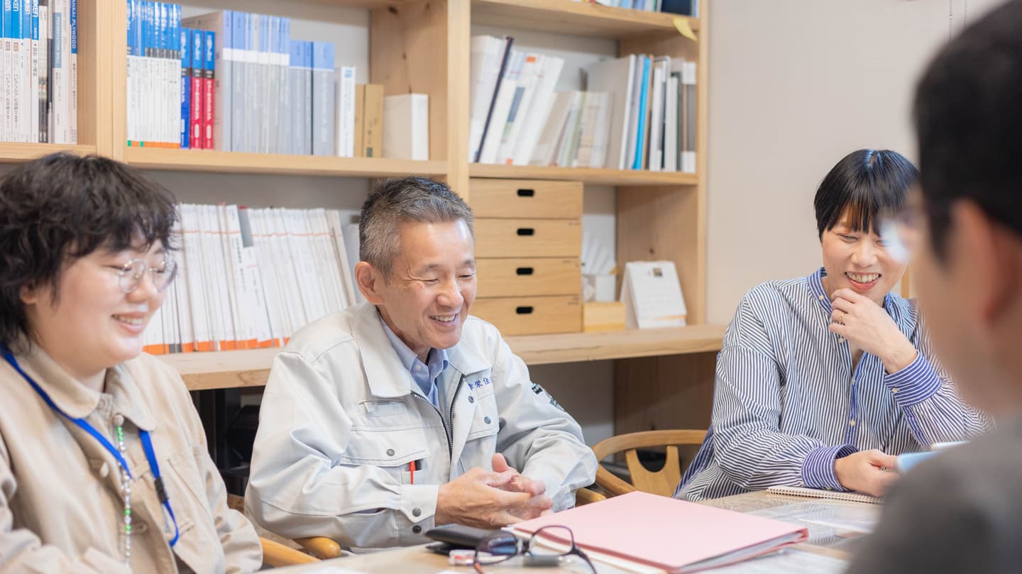 押し付けない会社